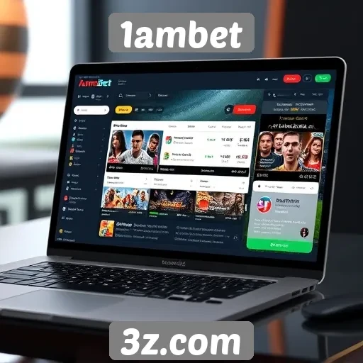 Facilidade de uso da interface do 1ambet